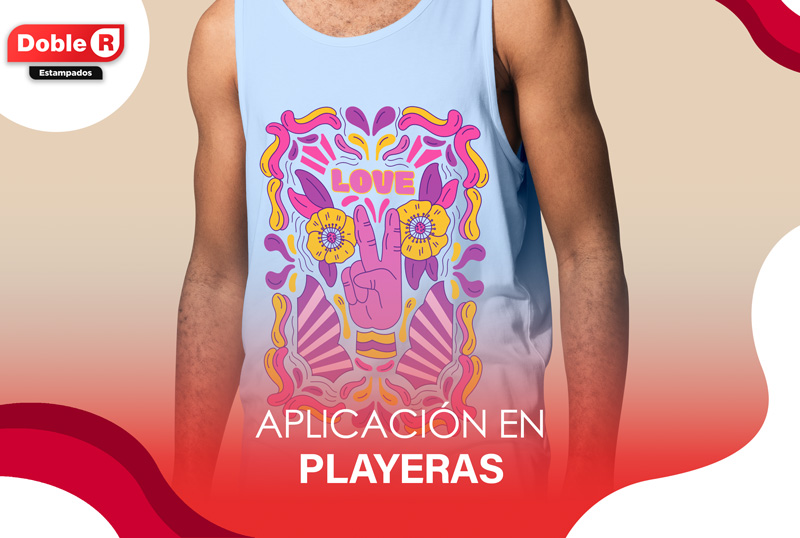 Aplicación en Playeras