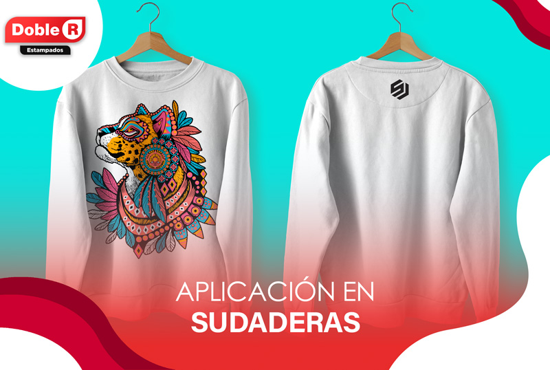 Aplicación en Sudaderas