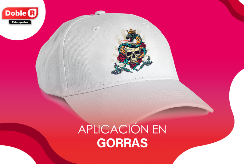 Aplicación en Gorras